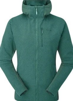 Rab Fleece & Mid Layer-Womens Capacitor Hoody - Eucalyptus