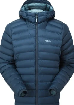 Rab Insulated Jackets-Womens Cirrus Alpine Jacket - Tempest Blue