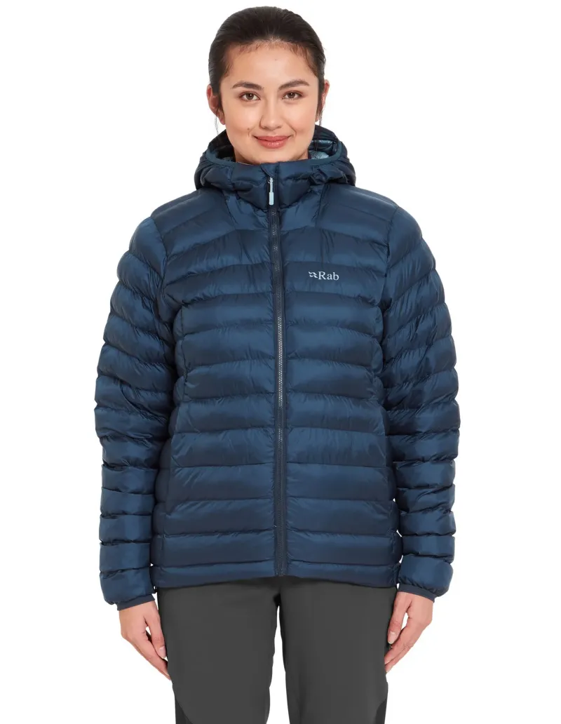 Rab Insulated Jackets-Womens Cirrus Alpine Jacket - Tempest Blue