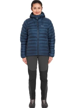 Rab Insulated Jackets-Womens Cirrus Alpine Jacket - Tempest Blue