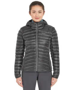 Rab Insulated Jackets-Womens Cirrus Flex Hoody - Graphene