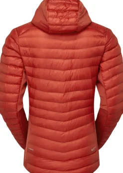 Rab Insulated Jackets-Womens Cirrus Flex Hoody - Tuscan Red