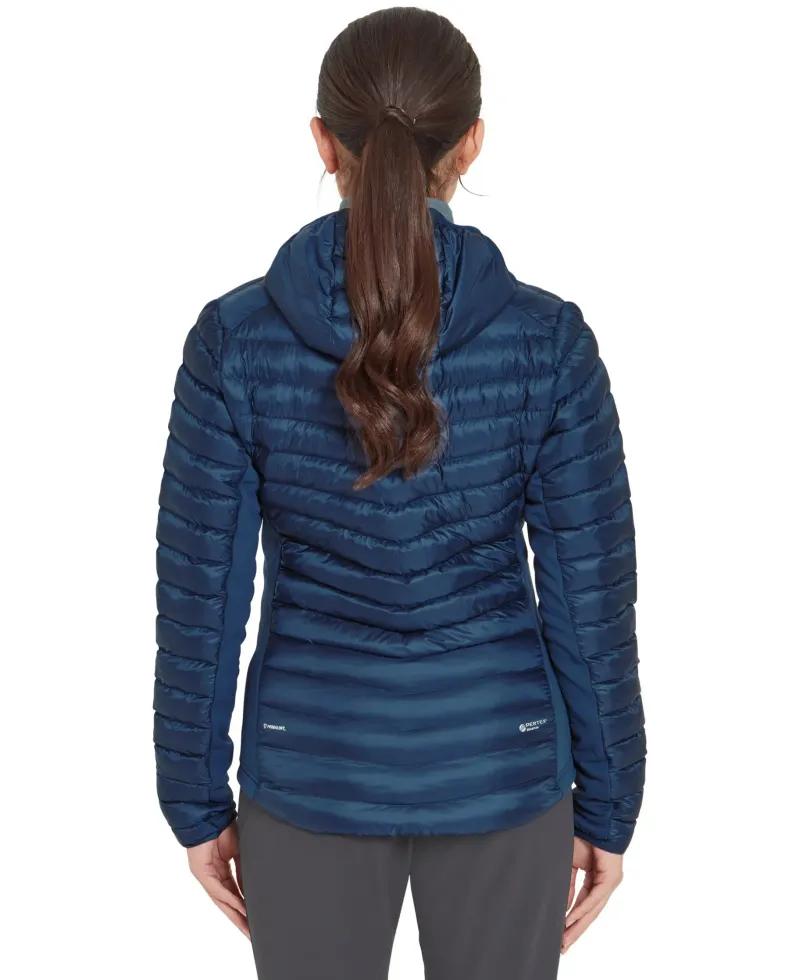 Rab Insulated Jackets-Womens Cirrus Flex Hoody - Tempest Blue