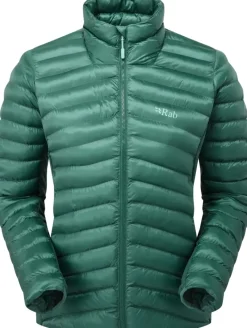 Rab Insulated Jackets-Womens Cirrus Flex Jacket - Eucalyptus-Green Slate