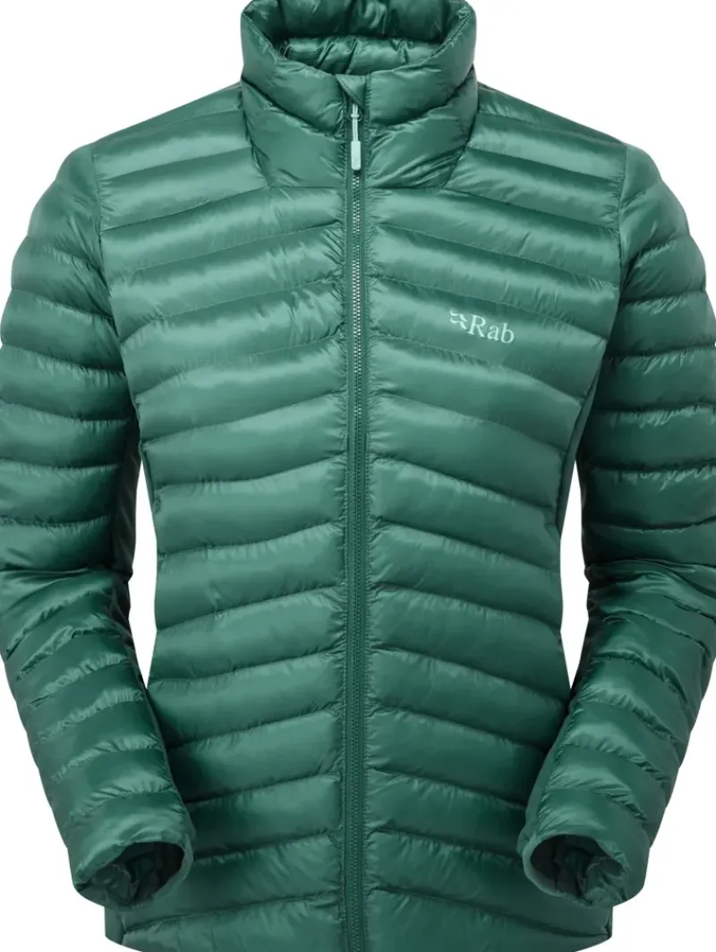 Rab Insulated Jackets-Womens Cirrus Flex Jacket - Eucalyptus-Green Slate