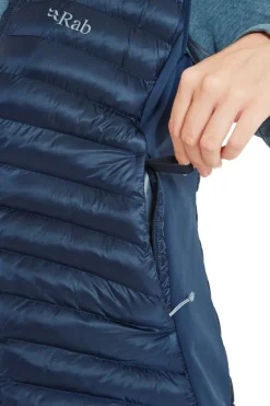 Rab Vests & Gilets-Womens Cirrus Flex Vest - Tempest Blue