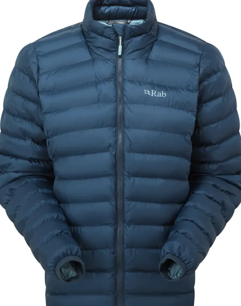 Rab Insulated Jackets-Womens Cirrus Jacket - Tempest Blue