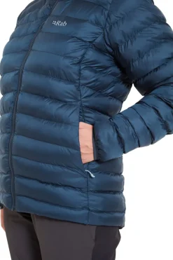 Rab Insulated Jackets-Womens Cirrus Jacket - Tempest Blue