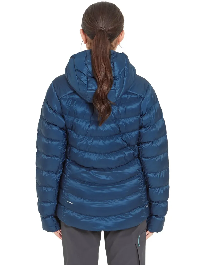 Rab Insulated Jackets-Womens Cirrus Ultra Hoody - Tempest Blue