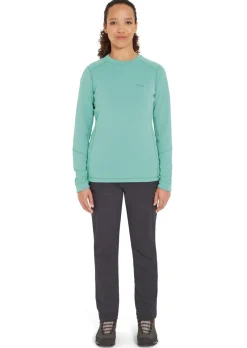 Rab T-Shirts & Baselayers-Womens Conduit Crew - Glacier Blue