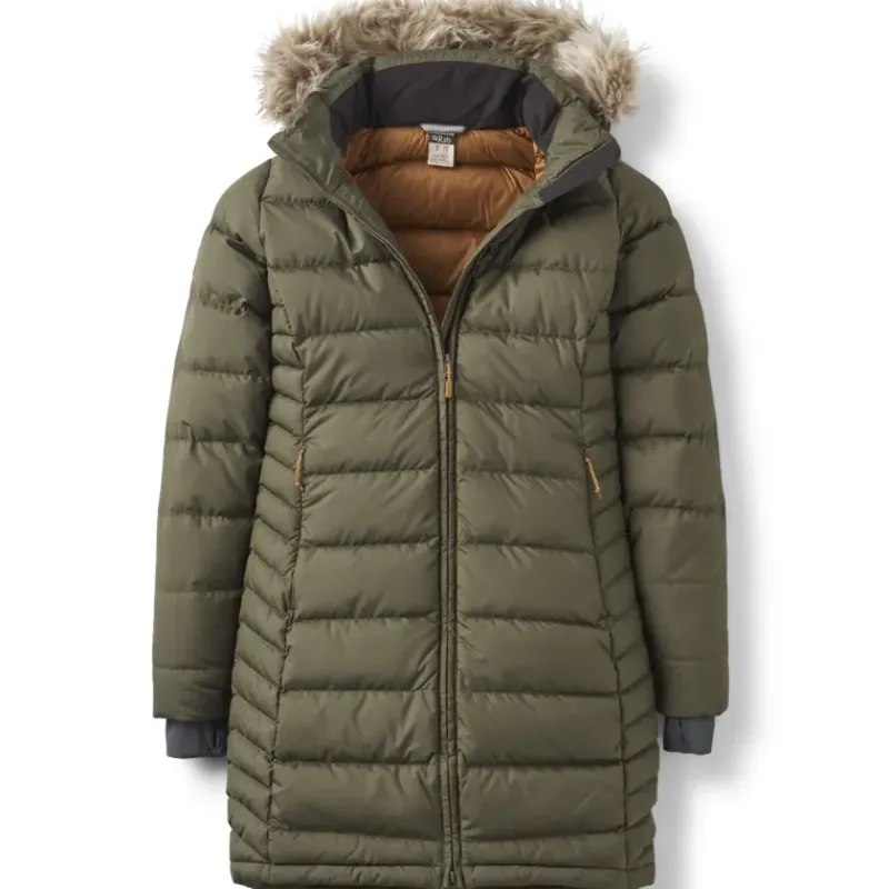 Rab Casual Jackets-Womens Deep Cover Parka - Army