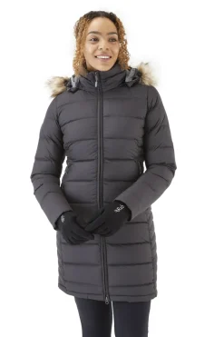 Rab Casual Jackets-Womens Deep Cover Parka - Black