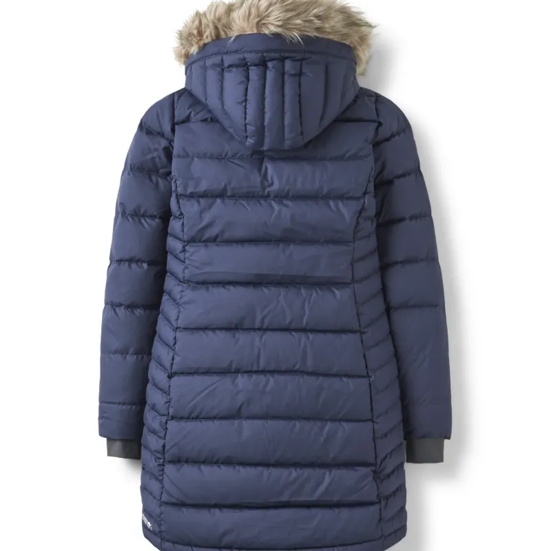 Rab Casual Jackets-Womens Deep Cover Parka - Deep Denim