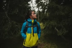 Rab Waterproof Jackets-Womens Downpour Eco Jacket - Ultramarine