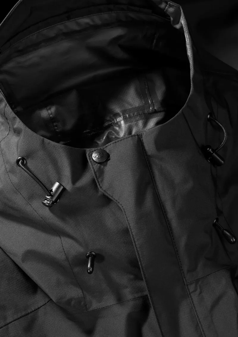 Rab Waterproof Jackets-Womens Downpour Eco Jacket - Black