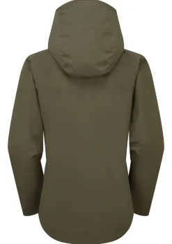 Rab Waterproof Jackets-Womens Downpour Jacket - Army