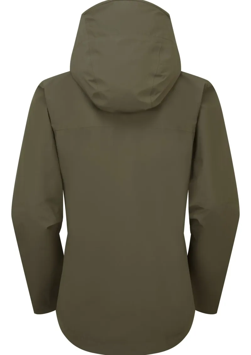 Rab Waterproof Jackets-Womens Downpour Jacket - Army