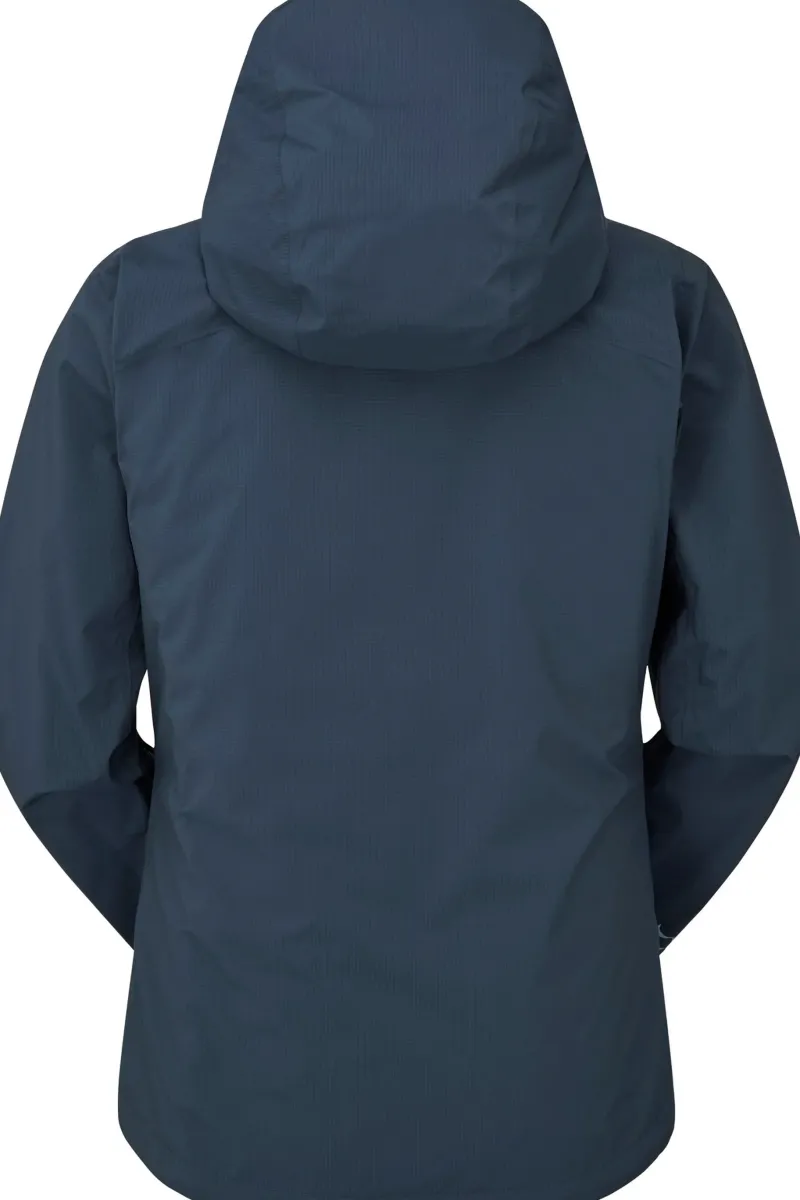 Rab Waterproof Jackets-Womens Downpour Light Jacket - Tempest Blue