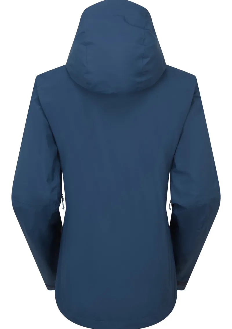 Rab Waterproof Jackets-Womens Downpour Mountain Jacket - Tempest Blue
