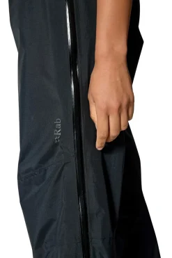 Rab Waterproof Trousers-Womens Downpour Mountain Pants - Black