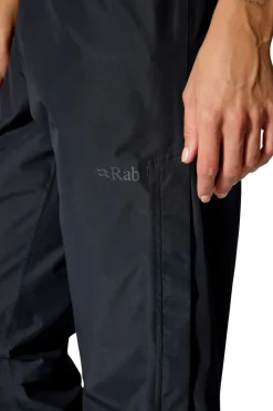Rab Waterproof Trousers-Womens Downpour Pants - Black