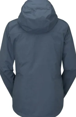 Rab Waterproof Jackets-Womens Downpour Plus 2.0 Jacket - Orion Blue