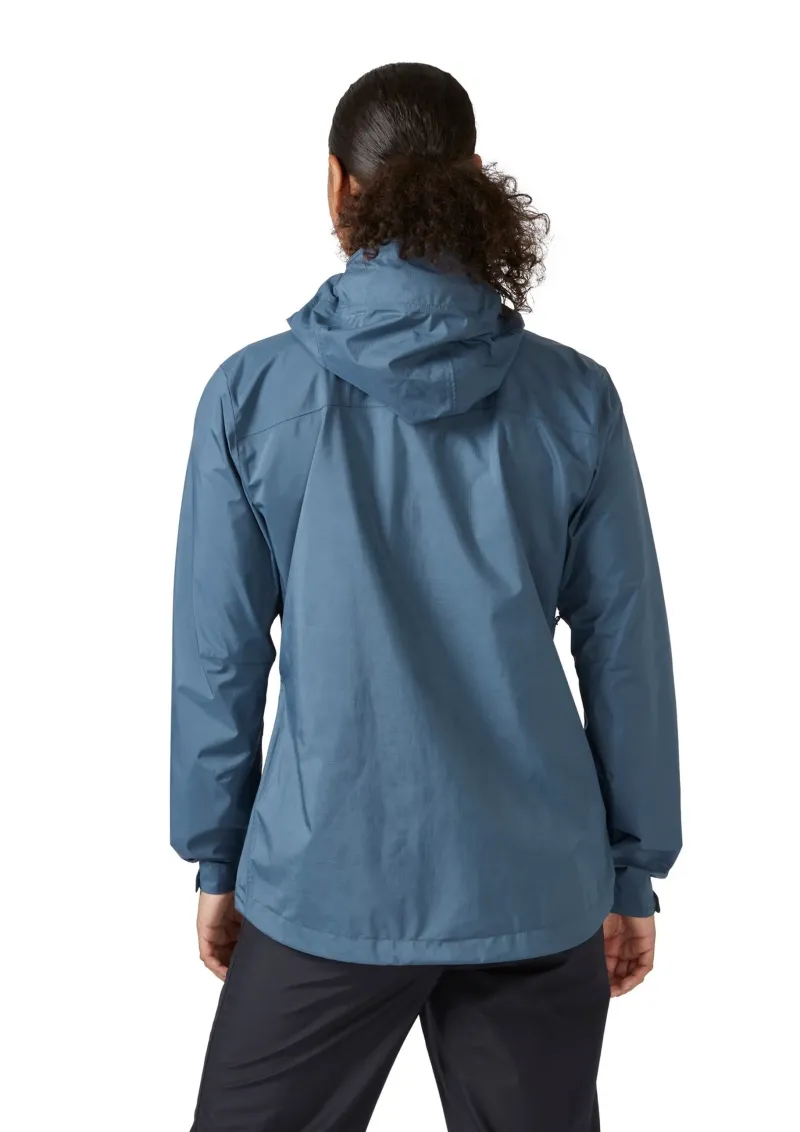 Rab Waterproof Jackets-Womens Downpour Plus 2.0 Jacket - Orion Blue