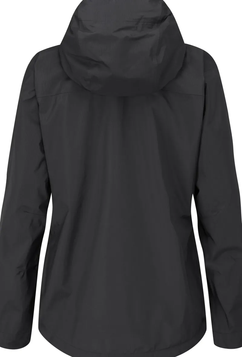 Rab Waterproof Jackets-Womens Downpour Plus 2.0 Jacket - Black