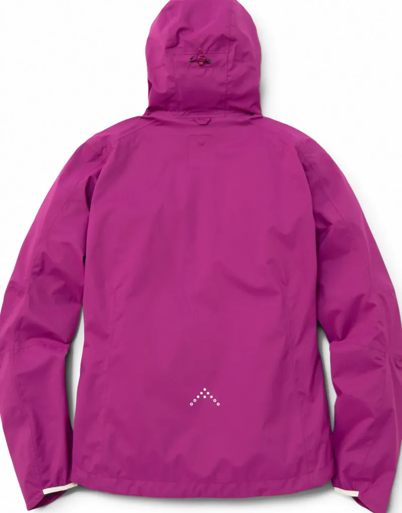 Rab Waterproof Jackets-Womens Downpour Trail Light Jacket - Plum