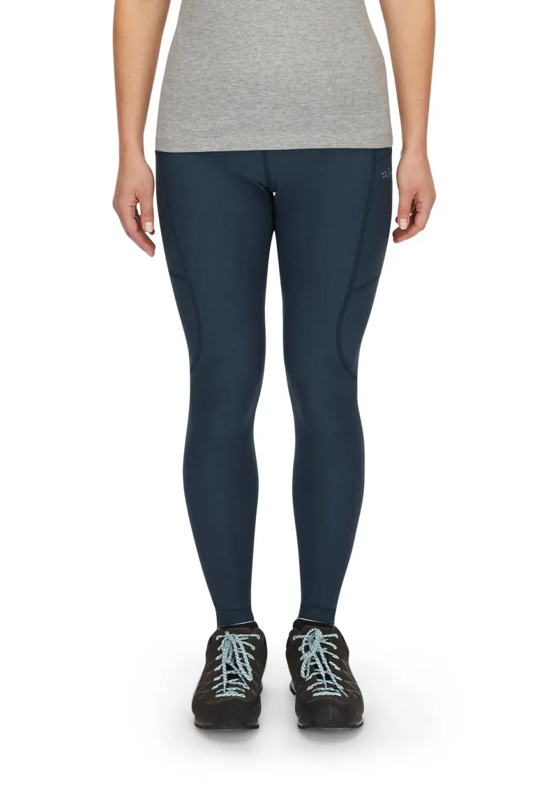 Rab Trousers & Leggings-Womens Escape Tights - Tempest Blue