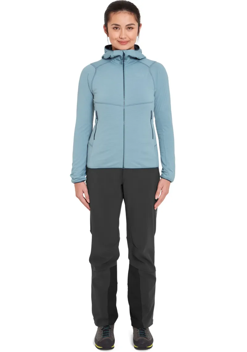 Rab Fleece & Mid Layer-Womens Evolute Hoody - Citadel