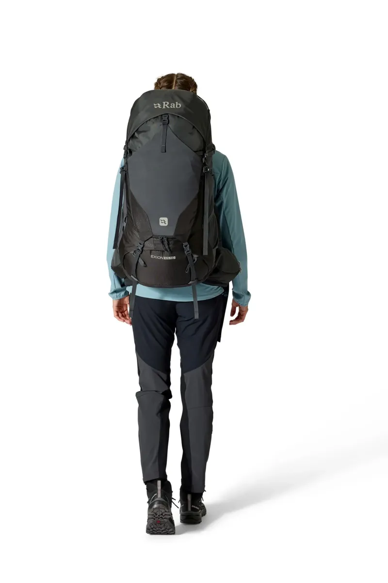 Rab Backpacking Packs-Womens Exion 65 ND Rucksack - Anthracite-Graphene