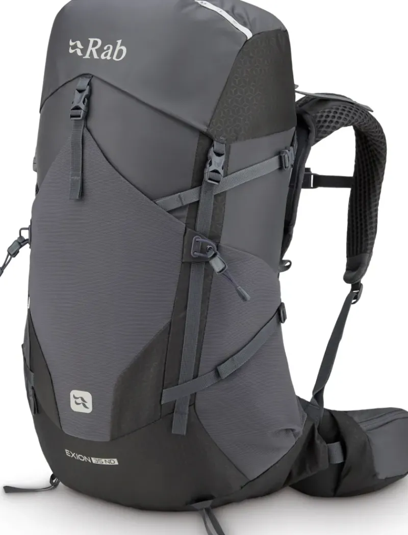 Rab Backpacking Packs-Womens Exion 35 ND Rucksack - Anthracite-Graphene