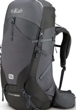 Rab Backpacking Packs-Womens Exion 55 ND Rucksack - Anthracite-Graphene - S-M