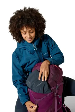 Rab Backpacking Packs-Womens Exion 35 ND Rucksack - Mulberry