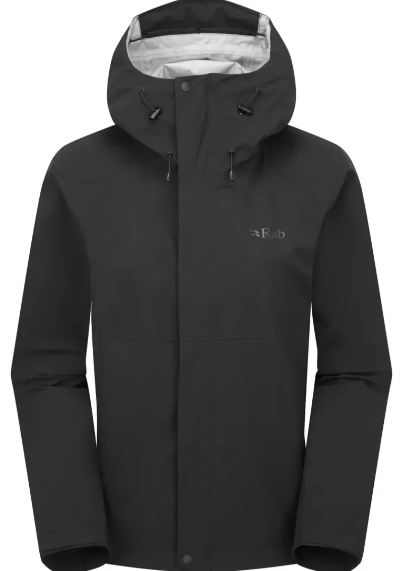 Rab Waterproof Jackets-Womens Firewall Jacket - Black