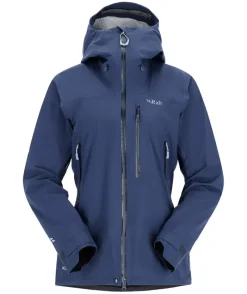 Rab Waterproof Jackets-Womens Firewall Jacket - Deep Ink
