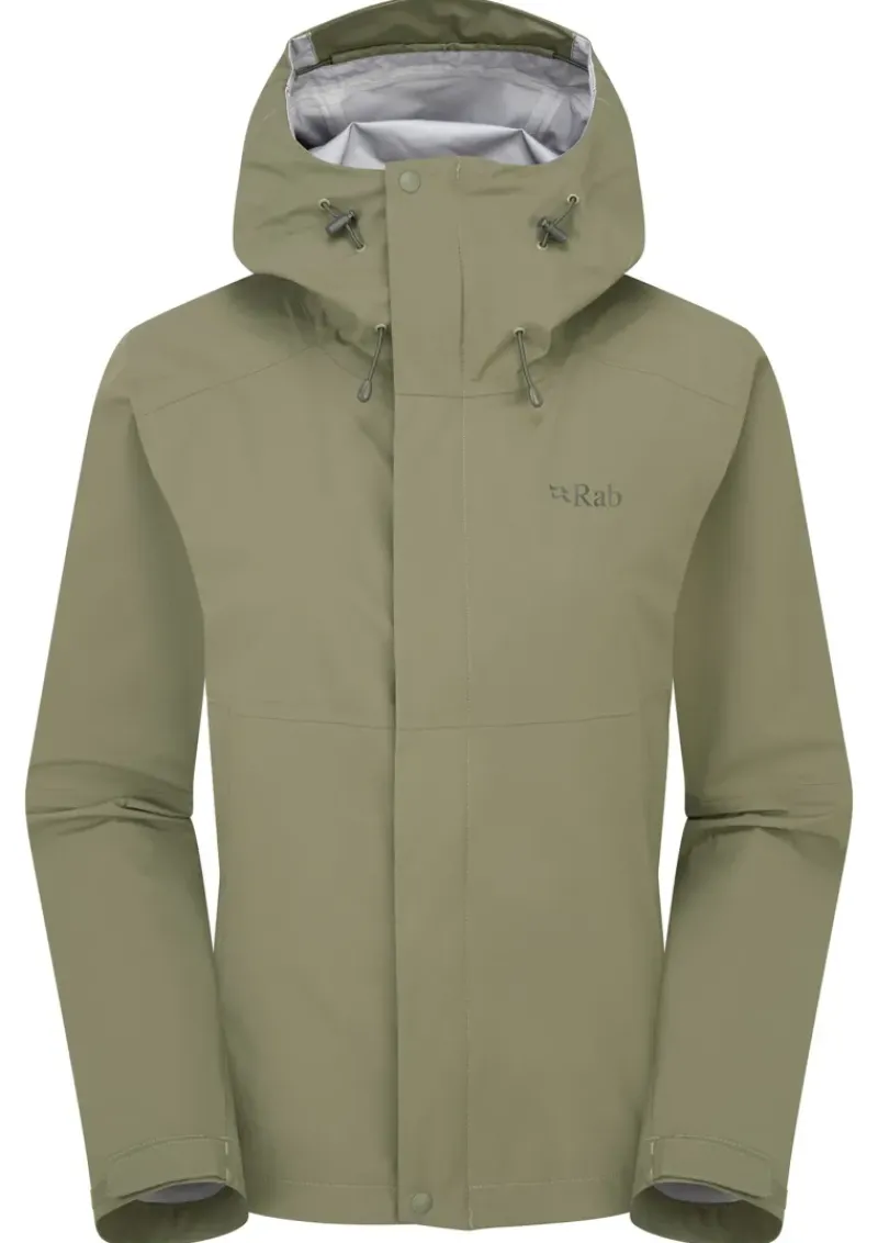 Rab Waterproof Jackets-Womens Firewall Jacket - Light Khaki