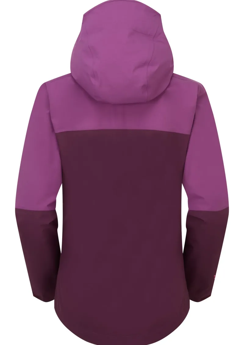 Rab Waterproof Jackets-Womens Firewall Jacket - Plum-Mulberry