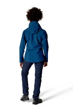 Rab Waterproof Jackets-Womens Firewall Jacket - Tempest Blue