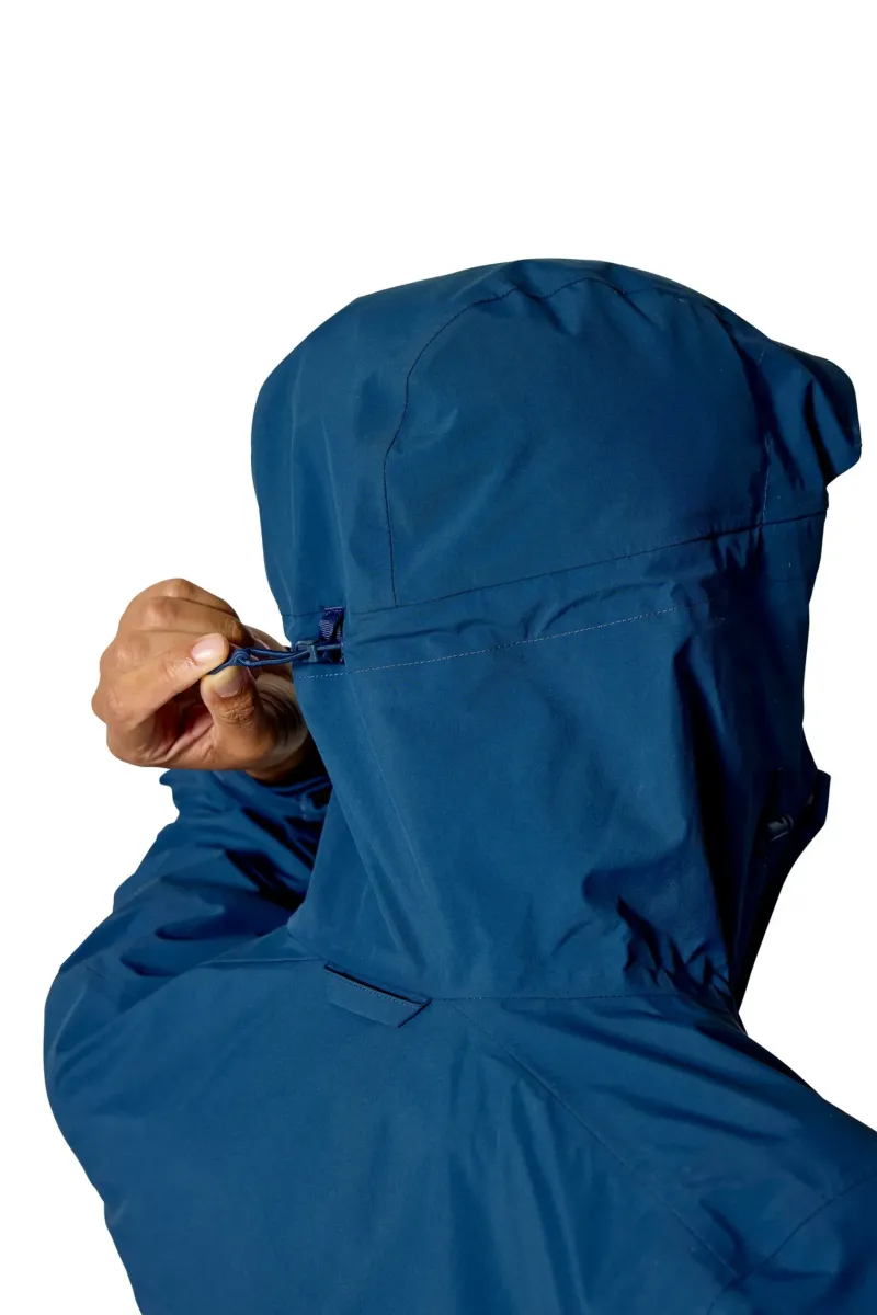 Rab Waterproof Jackets-Womens Firewall Jacket - Tempest Blue