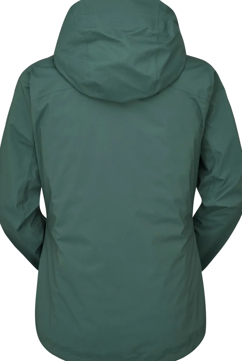 Rab Waterproof Jackets-Womens Firewall Light Jacket - Green Slate