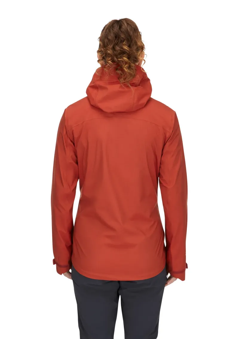Rab Waterproof Jackets-Womens Firewall Light Jacket - Tuscan Red