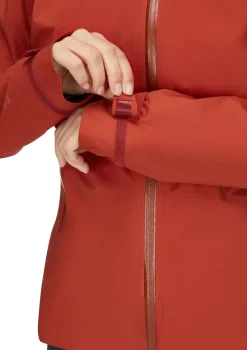 Rab Waterproof Jackets-Womens Firewall Light Jacket - Tuscan Red