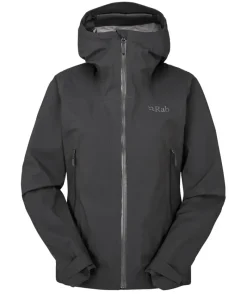 Rab Waterproof Jackets-Womens Firewall Light Jacket - Anthracite