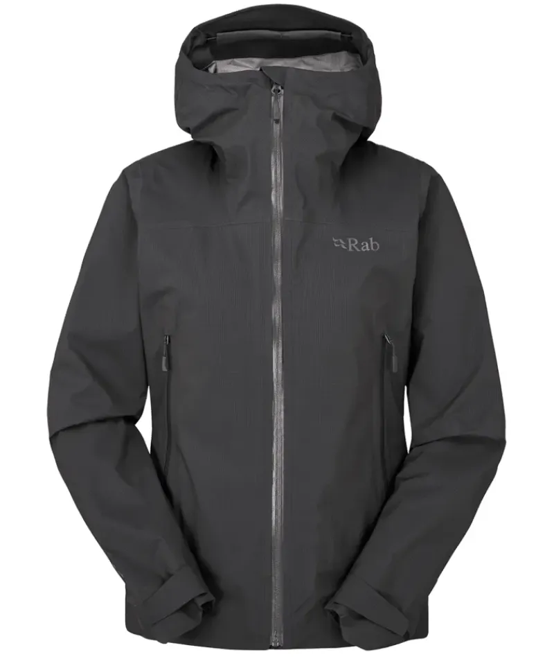 Rab Waterproof Jackets-Womens Firewall Light Jacket - Anthracite