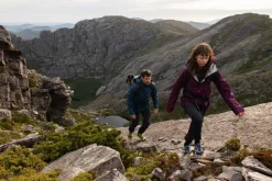 Rab Waterproof Jackets-Womens Firewall Mountain Jacket - Mulberry