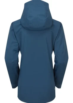 Rab Waterproof Jackets-Womens Firewall Mountain Jacket - Tempest Blue
