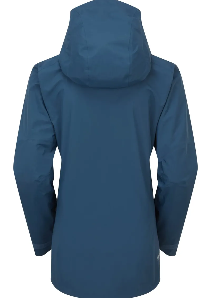 Rab Waterproof Jackets-Womens Firewall Mountain Jacket - Tempest Blue