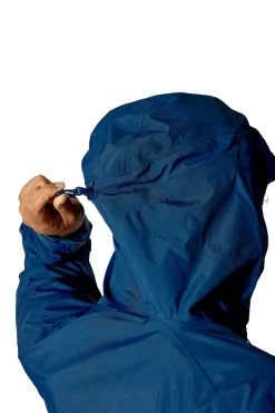 Rab Waterproof Jackets-Womens Firewall Mountain Jacket - Tempest Blue